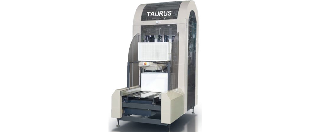 Flexible tray unloading machine Taurus